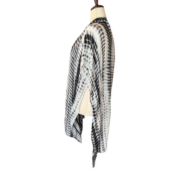 Michael Stars B&W tie-dye coverup, swim sun beach O/S - Picture 4 of 4